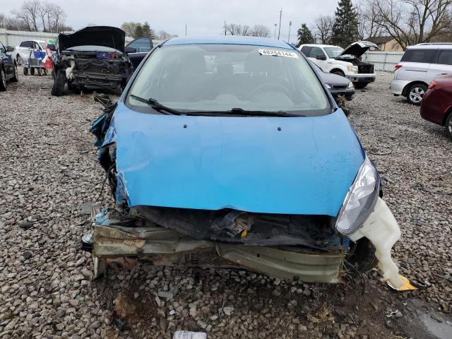 3FADP4EJ9EM134084 - 2014 FORD FIESTA SE BLUE photo 5