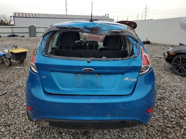 3FADP4EJ9EM134084 - 2014 FORD FIESTA SE BLUE photo 6