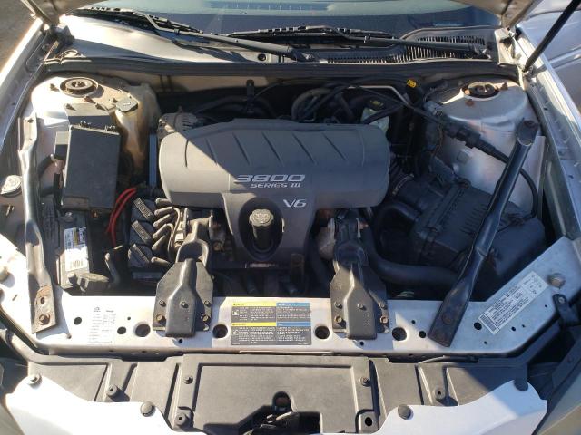 2G2WP522751205929 - 2005 PONTIAC GRAND PRIX SILVER photo 11