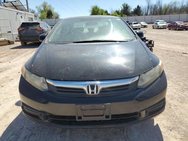 2HGFB2F84CH587057 - 2012 HONDA CIVIC EX BLACK photo 5