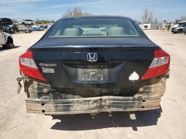 2HGFB2F84CH587057 - 2012 HONDA CIVIC EX BLACK photo 6