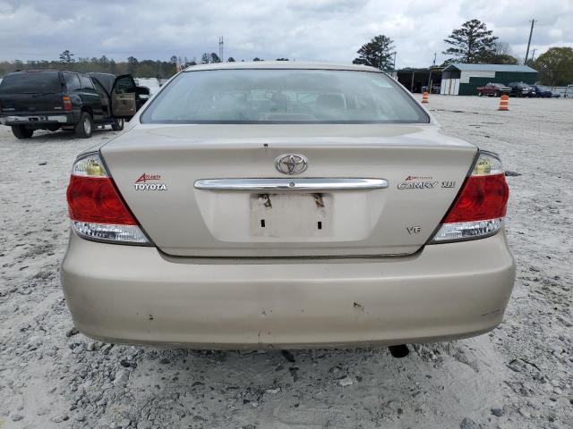 4T1BF32K75U599840 - 2005 TOYOTA CAMRY LE GOLD photo 6