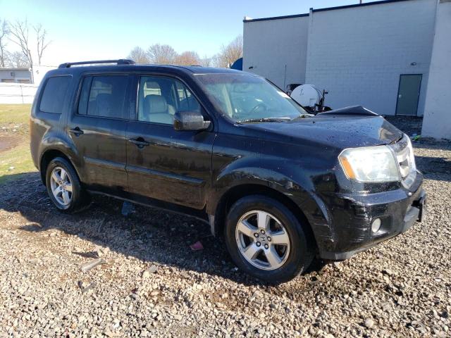 5FNYF48549B007718 - 2009 HONDA PILOT EXL BLACK photo 4