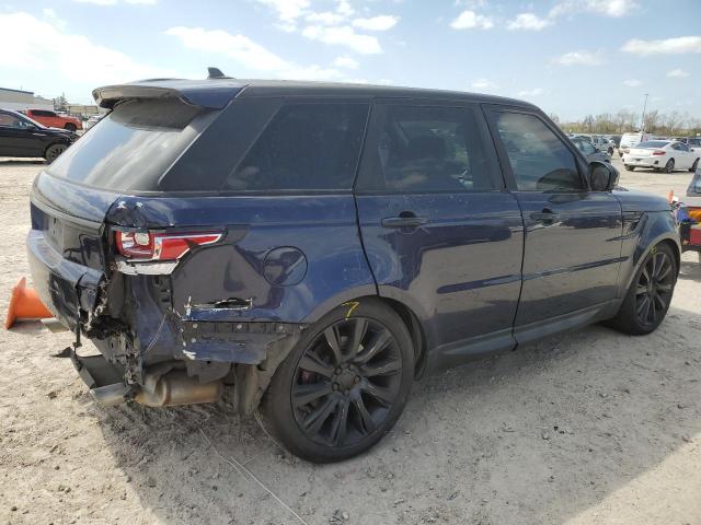 SALWR2VF8FA532763 - 2015 LAND ROVER RANGE ROVE HSE BLUE photo 3