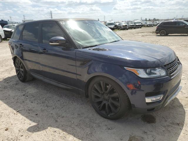 SALWR2VF8FA532763 - 2015 LAND ROVER RANGE ROVE HSE BLUE photo 4