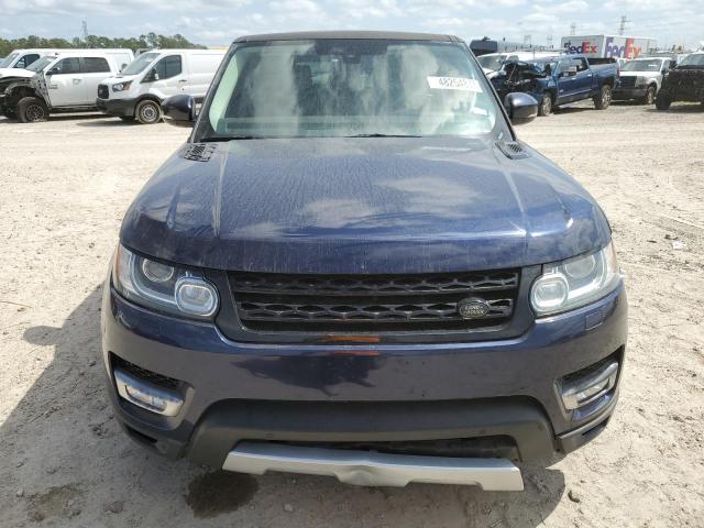 SALWR2VF8FA532763 - 2015 LAND ROVER RANGE ROVE HSE BLUE photo 5