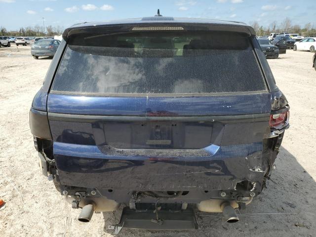 SALWR2VF8FA532763 - 2015 LAND ROVER RANGE ROVE HSE BLUE photo 6