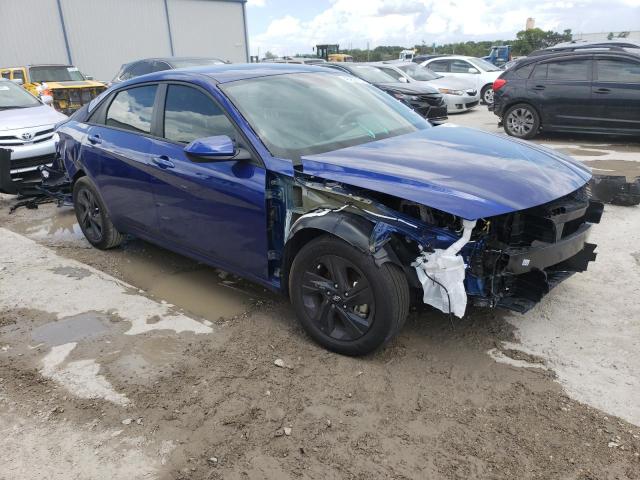 5NPLM4AG6PH105207 - 2023 HYUNDAI ELANTRA SEL BLUE photo 4