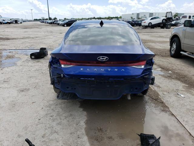 5NPLM4AG6PH105207 - 2023 HYUNDAI ELANTRA SEL BLUE photo 6