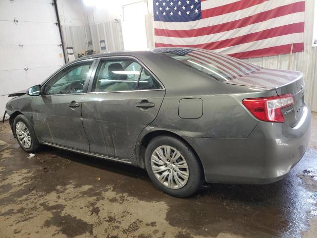 4T4BF1FK8ER433119 - 2014 TOYOTA CAMRY L GRAY photo 2