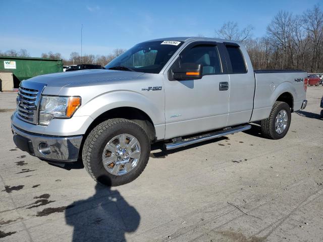 1FTFX1ET2BFC28984 - 2011 FORD F150 SUPER CAB SILVER photo 1