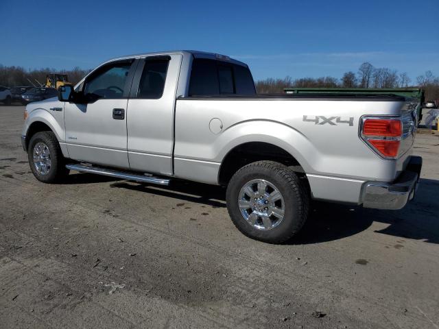 1FTFX1ET2BFC28984 - 2011 FORD F150 SUPER CAB SILVER photo 2