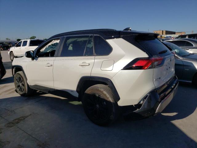 2T3E6RFV2NW035265 - 2022 TOYOTA RAV4 XSE WHITE photo 2