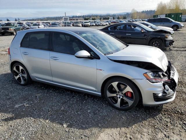 3VW447AU7GM014076 - 2016 VOLKSWAGEN GTI S/SE SILVER photo 4