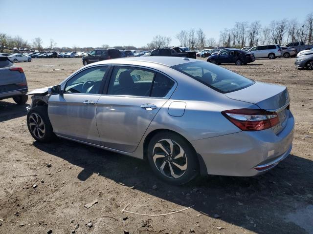 1HGCR2F87GA042831 - 2016 HONDA ACCORD EXL SILVER photo 2