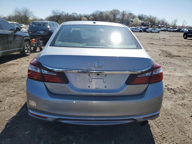 1HGCR2F87GA042831 - 2016 HONDA ACCORD EXL SILVER photo 6