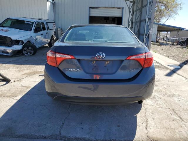 5YFBURHE3HP640481 - 2017 TOYOTA COROLLA L GRAY photo 6