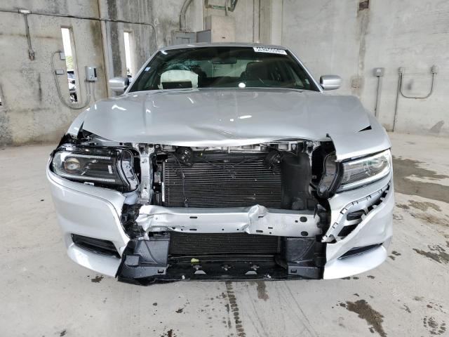 2C3CDXBG1NH258667 - 2022 DODGE CHARGER SXT SILVER photo 5