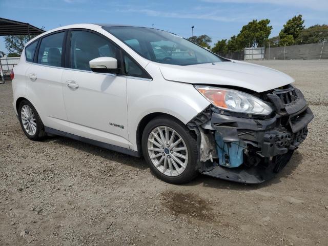 1FADP5BUXFL124915 - 2015 FORD C-MAX SEL WHITE photo 4