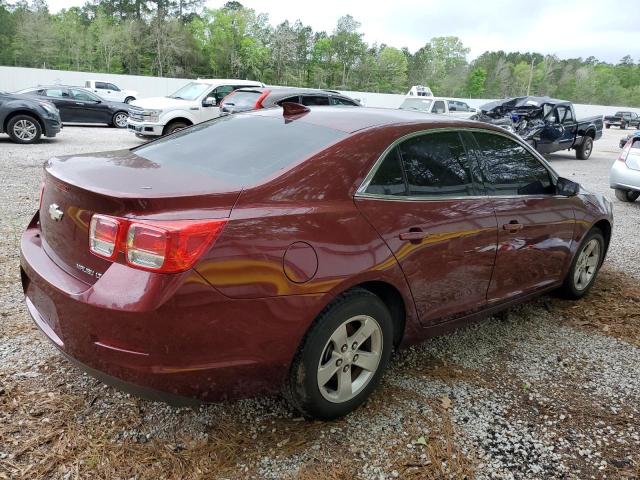 1G11C5SA9GF158495 - 2016 CHEVROLET MALIBU LIM LT RED photo 3