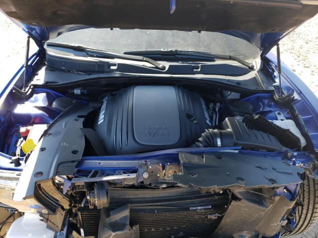 2C3CDXCT3NH203133 - 2022 DODGE CHARGER R/T BLUE photo 11