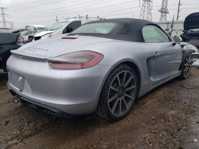 WP0CB2A85ES140192 - 2014 PORSCHE BOXSTER S SILVER photo 3