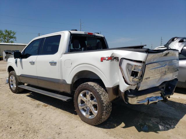 1FTFW1E84PFB35681 - 2023 FORD F150 SUPERCREW WHITE photo 2