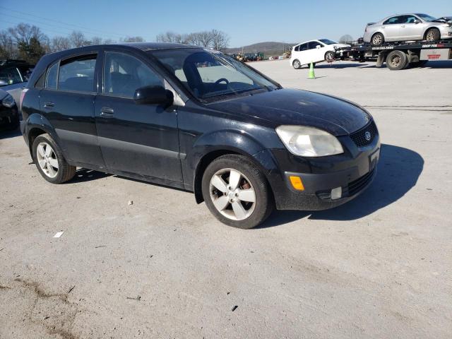 KNADE243996532888 - 2009 KIA RIO 5 SX BLACK photo 4