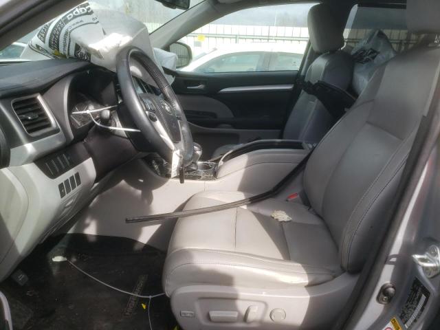 5TDJKRFH9FS218895 - 2015 TOYOTA HIGHLANDER XLE Արծաթագույն լուսանկար 7