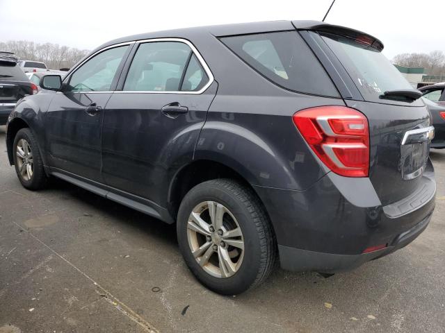 2GNALBEK0G6271439 - 2016 CHEVROLET EQUINOX LS GRAY photo 2