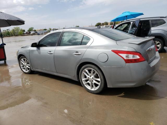 1N4AA51E89C836522 - 2009 NISSAN MAXIMA S SILVER photo 2