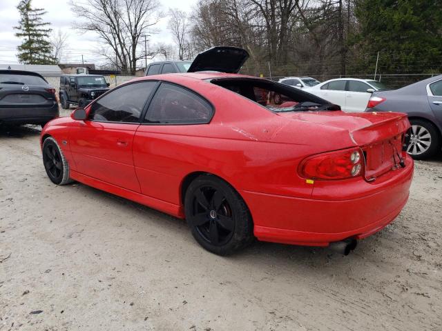 6G2VX12G94L241052 - 2004 PONTIAC GTO RED photo 2