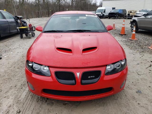 6G2VX12G94L241052 - 2004 PONTIAC GTO RED photo 5