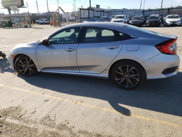 19XFC2F81KE200860 - 2019 HONDA CIVIC SPORT SILVER photo 2