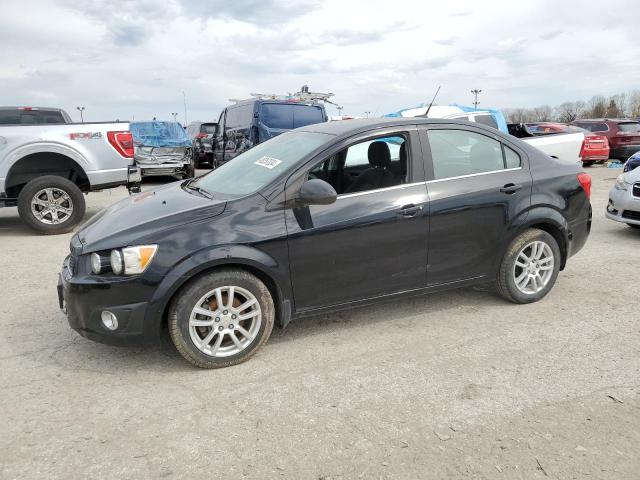 1G1JC5SH8C4163965 - 2012 CHEVROLET SONIC LT BLACK photo 1