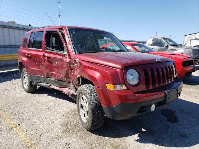 1C4NJRBB6DD193470 - 2013 JEEP PATRIOT SPORT RED photo 4