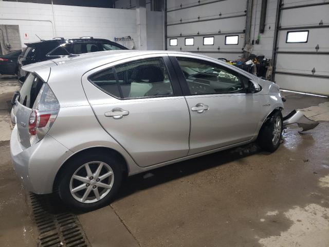 JTDKDTB36D1053856 - 2013 TOYOTA PRIUS C GRAY photo 3