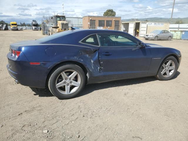 2G1FB1ED9B9135520 - 2011 CHEVROLET CAMARO LT BLUE photo 3