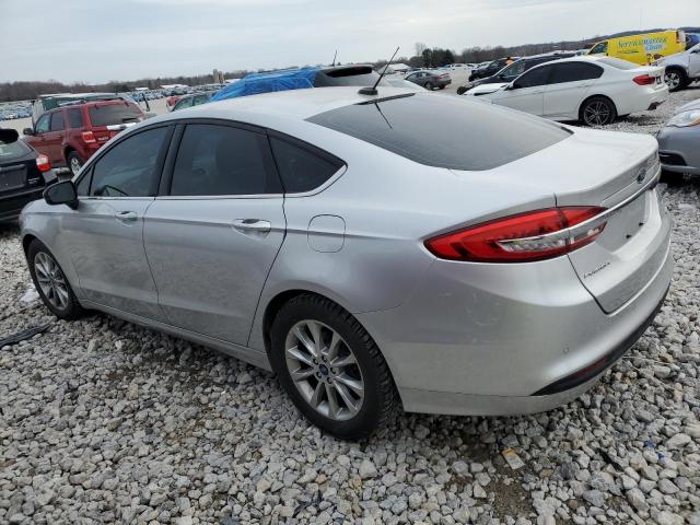 3FA6P0HD9HR263814 - 2017 FORD FUSION SE SILVER photo 2