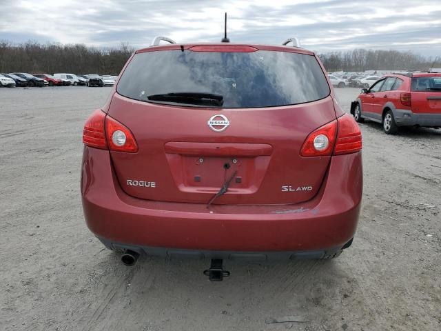 JN8AS58V79W193354 - 2009 NISSAN ROGUE S RED photo 6