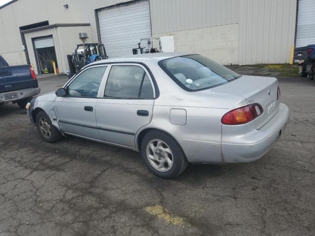 1NXBR12E4YZ372518 - 2000 TOYOTA COROLLA VE SILVER photo 2