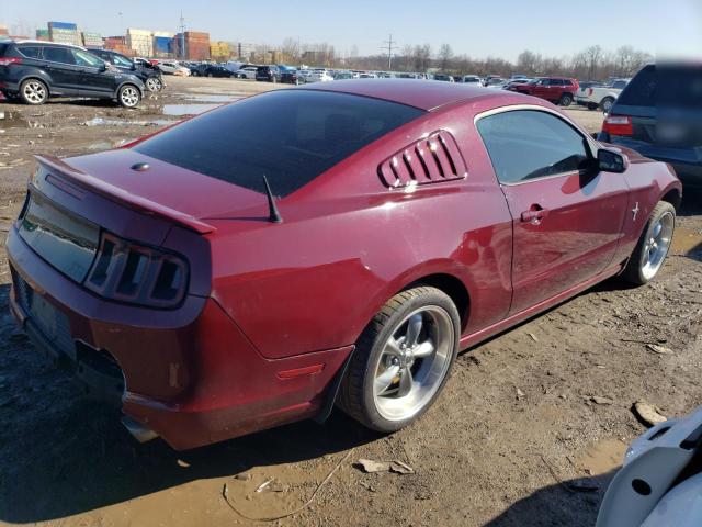 1ZVBP8AMXE5283227 - 2014 FORD MUSTANG BURGUNDY photo 3