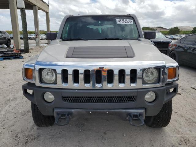 5GTDN13E178201815 - 2007 HUMMER H3 BEIGE photo 5