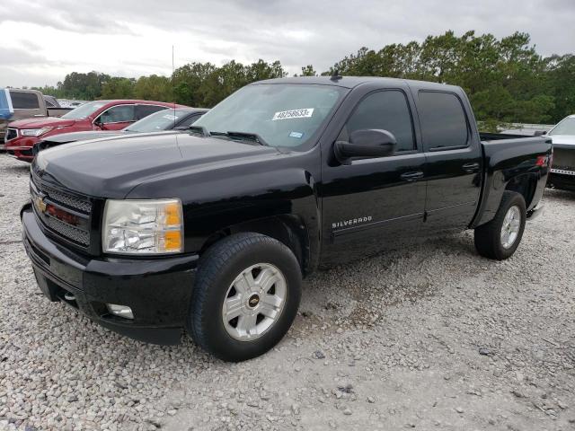 3GCPKTE34BG134375 - 2011 CHEVROLET SILVERADO K1500 LTZ BLACK photo 1