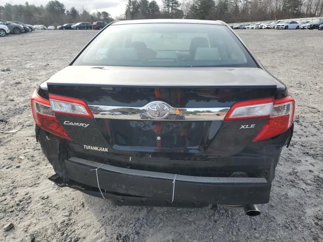 4T4BF1FK5CR177597 - 2012 TOYOTA CAMRY BASE BLACK photo 6