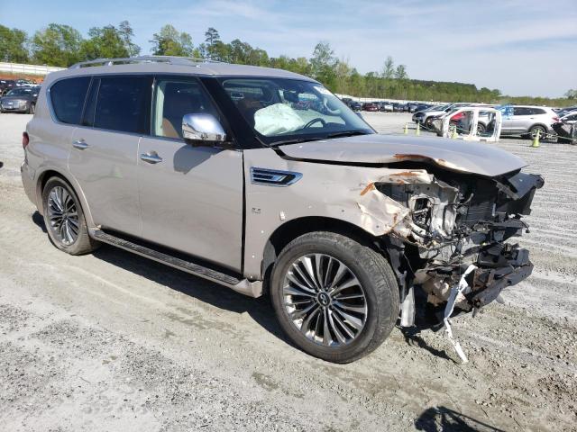 JN8AZ2NE1J9194940 - 2018 INFINITI QX80 BASE SILVER photo 4