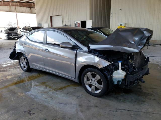 KMHDH4AE4CU434314 - 2012 HYUNDAI ELANTRA GLS SILVER photo 4