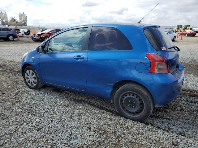 JTDJT923875107169 - 2007 TOYOTA YARIS BLUE photo 2