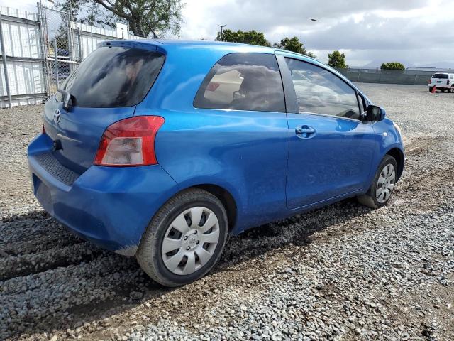 JTDJT923875107169 - 2007 TOYOTA YARIS BLUE photo 3