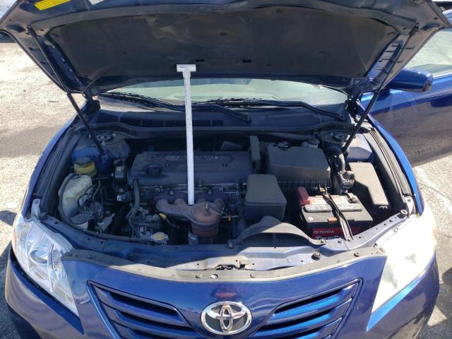 4T4BE46K08R027019 - 2008 TOYOTA CAMRY CE BLUE photo 11